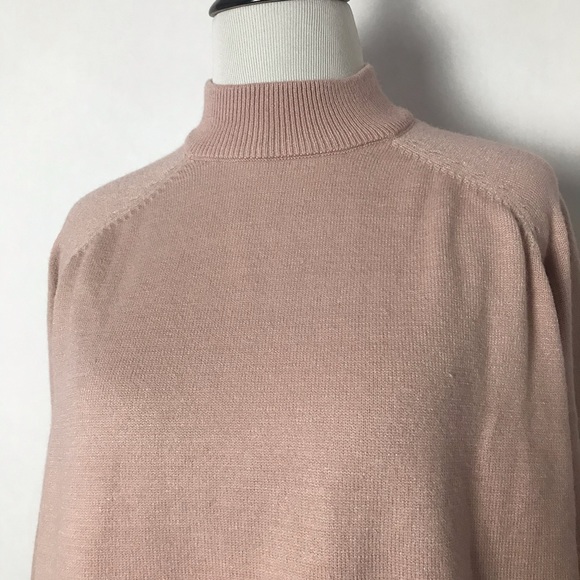 REV Revelation Pink Size XXL High Neck Women’s Long Sleeve Pullover Sweater - Picture 2 of 5